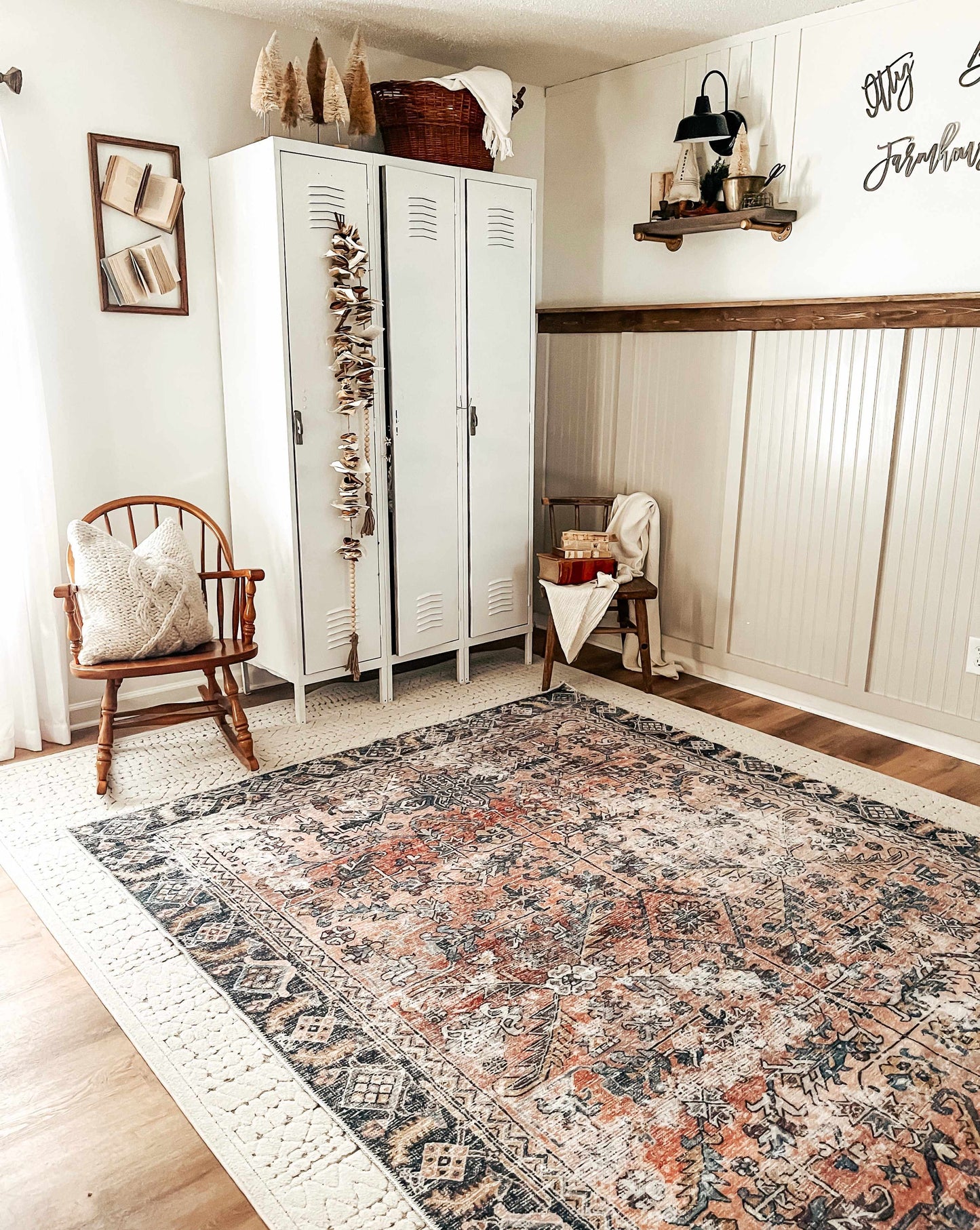 Holi-2305 Boutique Washable Rug - Tree of Life