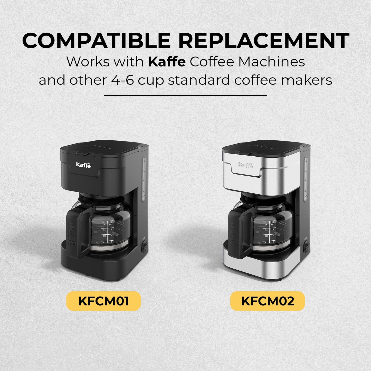 Universal Replacement Coffee Carafe (5-Cup), KFRC05 - Tree of Life