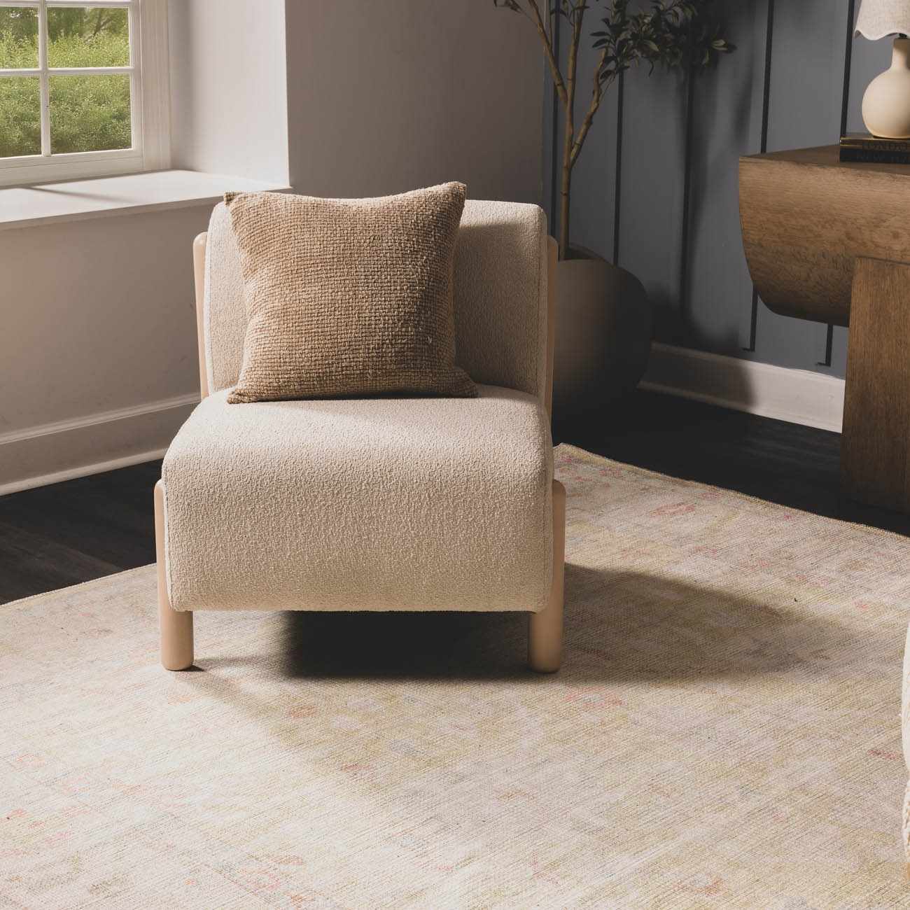 Bozkurt Boutique Washable Rug - Tree of Life
