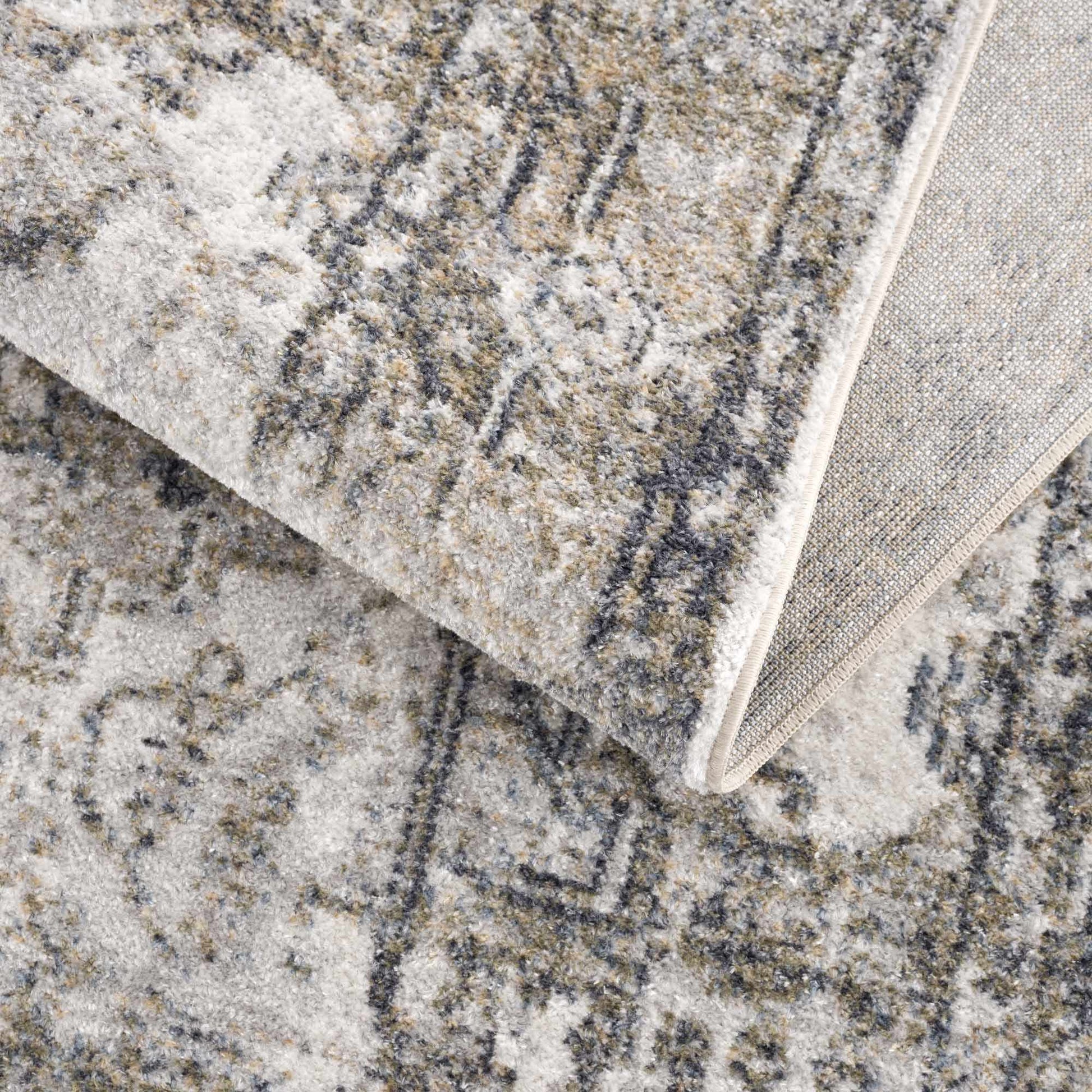 Hera Olive Boutique Washable Rug - Tree of Life
