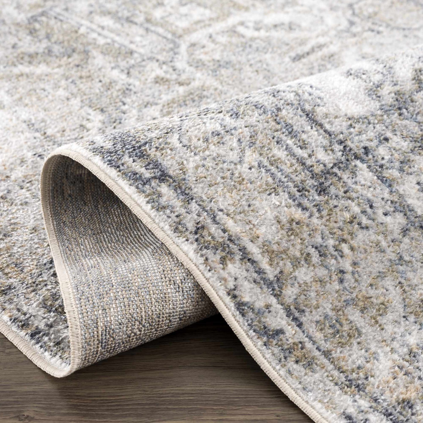 Hera Olive Boutique Washable Rug - Tree of Life