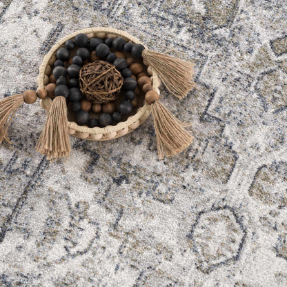 Hera Olive Boutique Washable Rug - Tree of Life