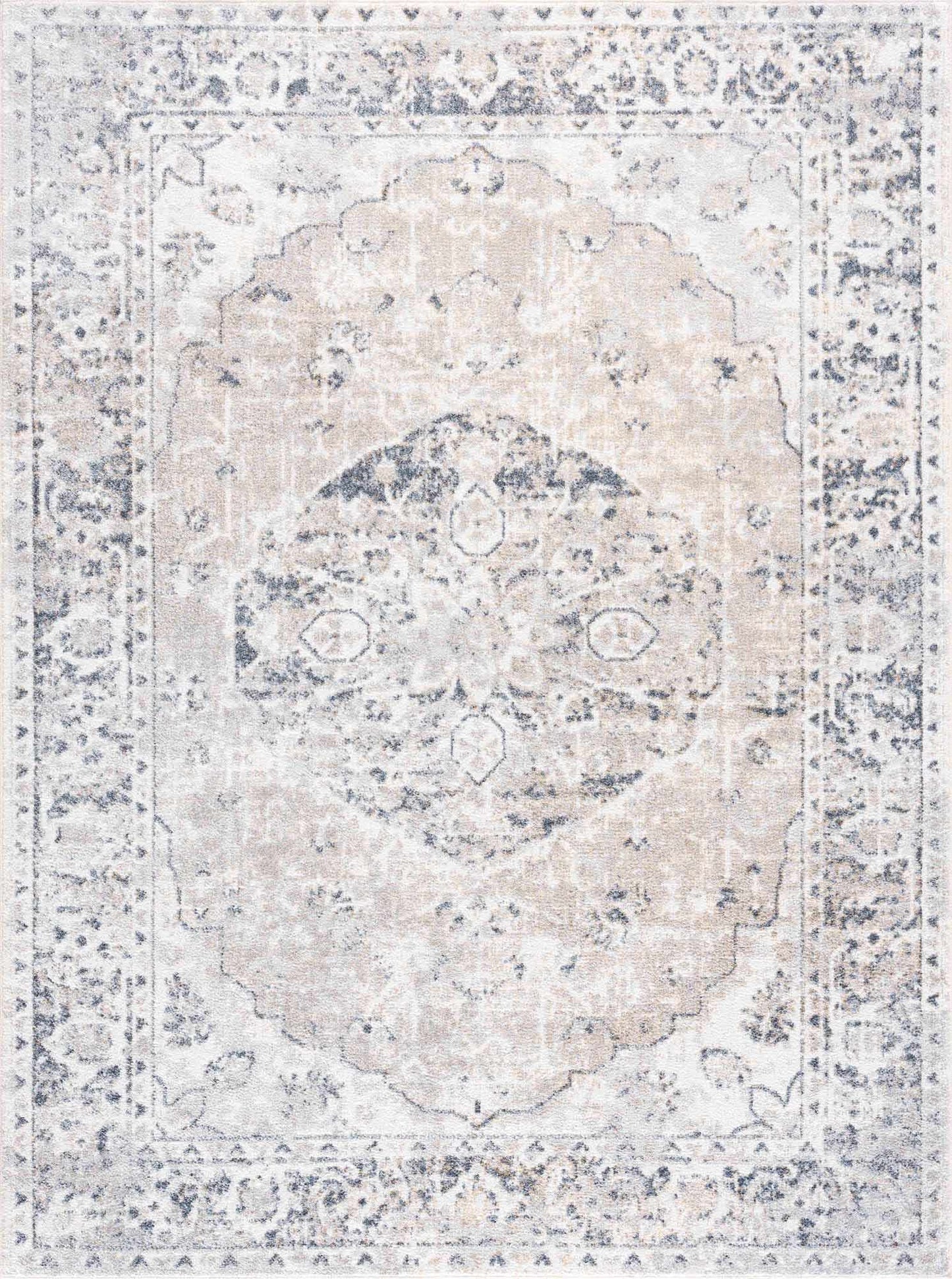 Rudo Flat Pile Washable Rug - Tree of Life