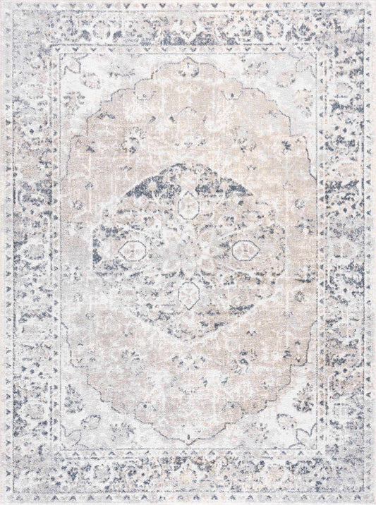 Rudo Flat Pile Washable Rug - Tree of Life