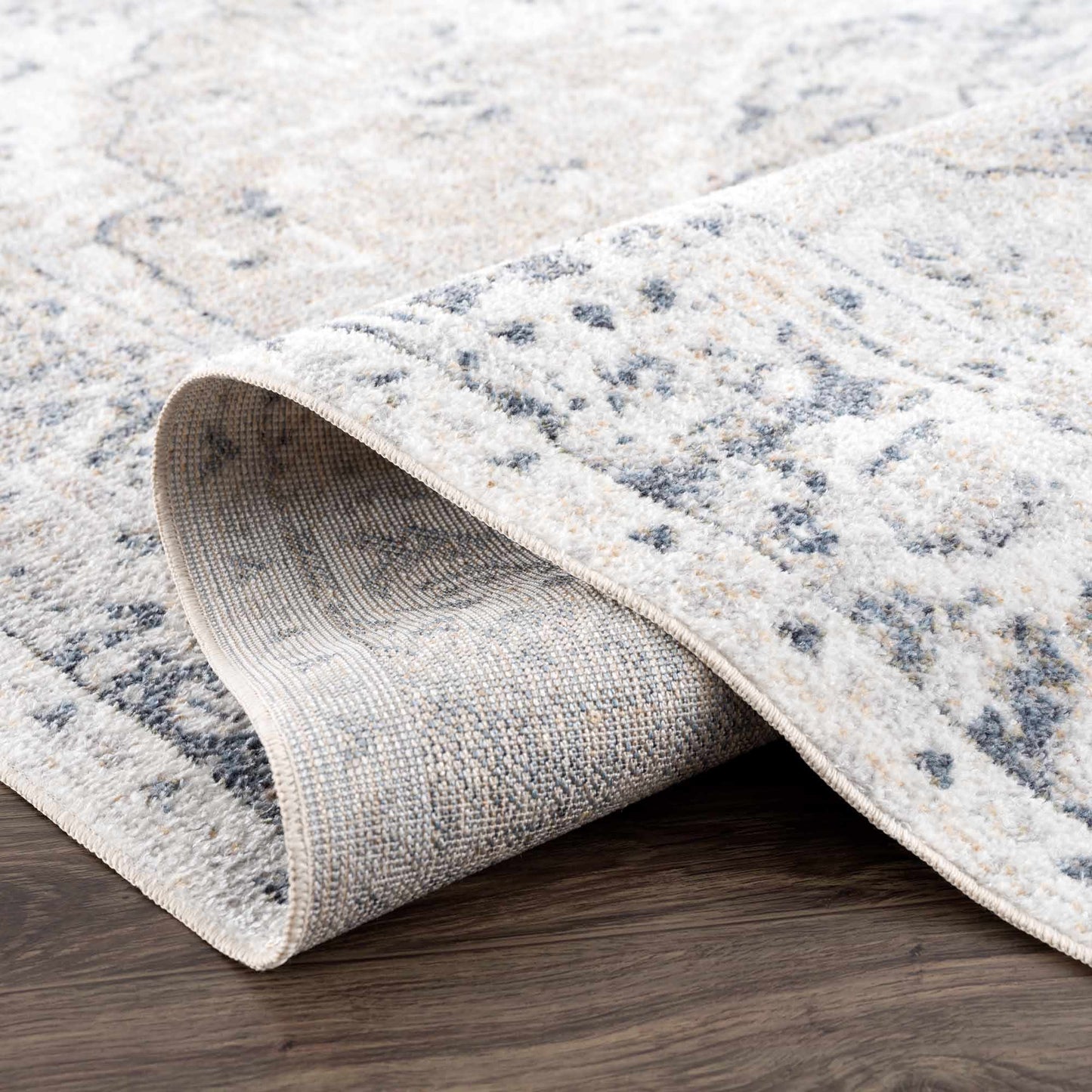 Rudo Flat Pile Washable Rug - Tree of Life