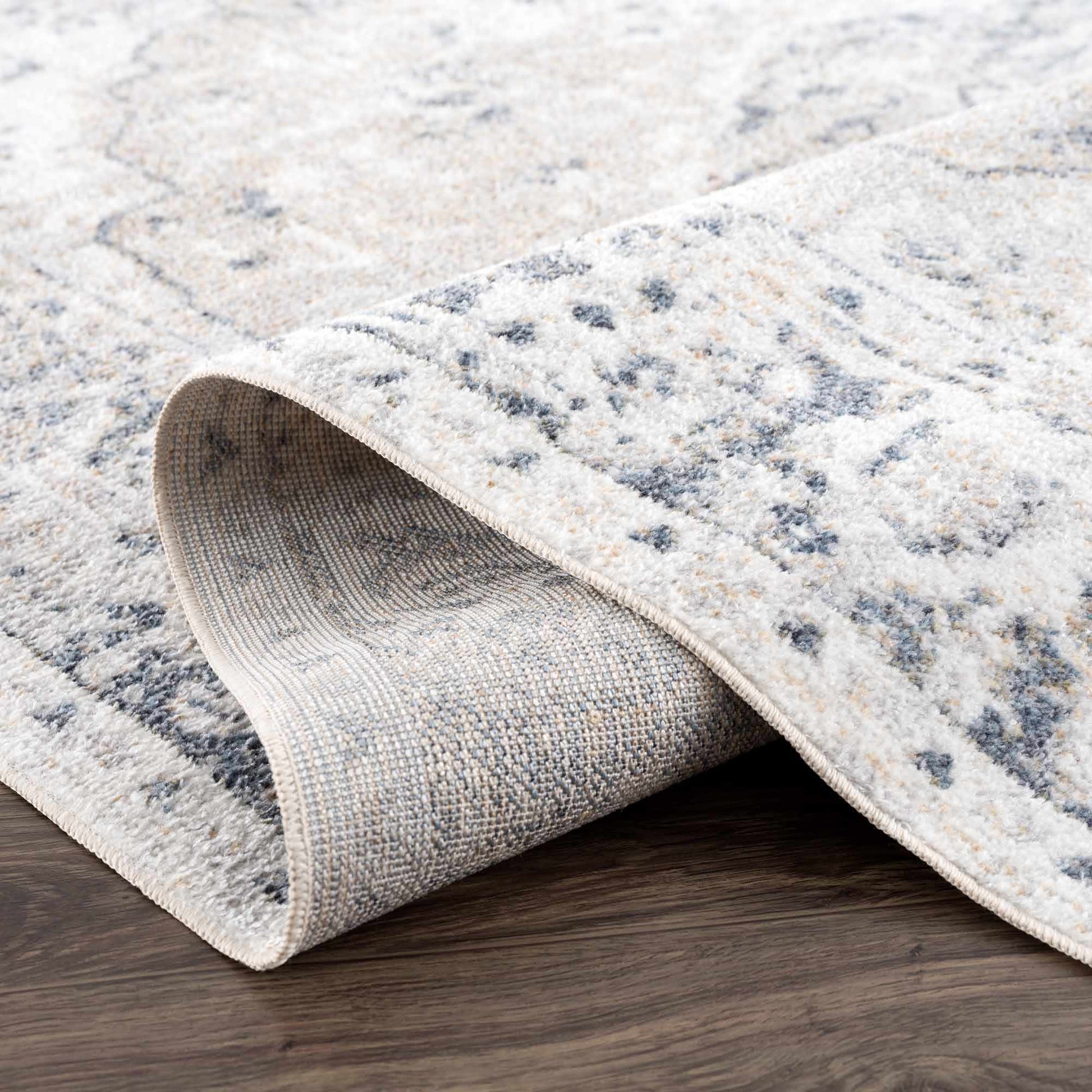 Rudo Flat Pile Washable Rug - Tree of Life