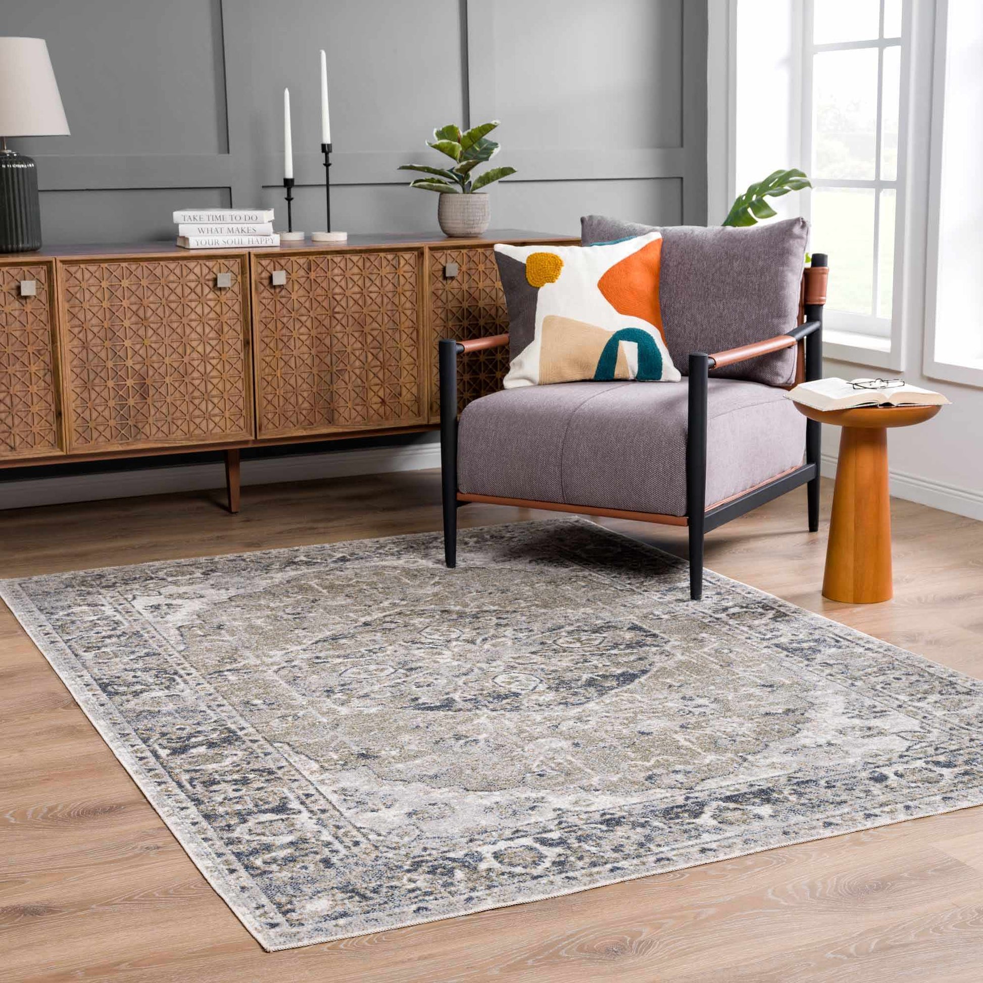 Rudoblu Boutique Washable Rug - Tree of Life