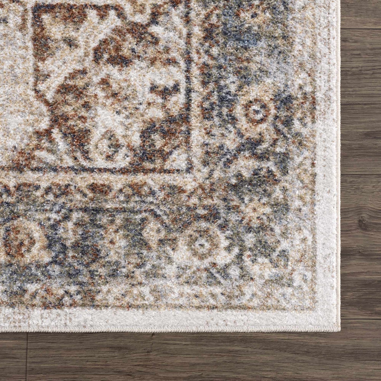 Heritage Style Flat Pile Washable Rug - Tree of Life