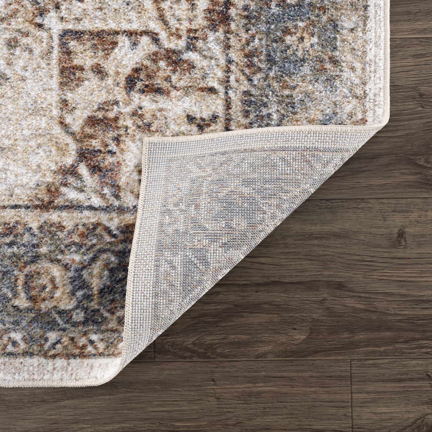 Heritage Style Flat Pile Washable Rug - Tree of Life