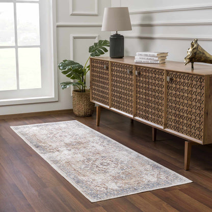 Heritage Style Flat Pile Washable Rug - Tree of Life