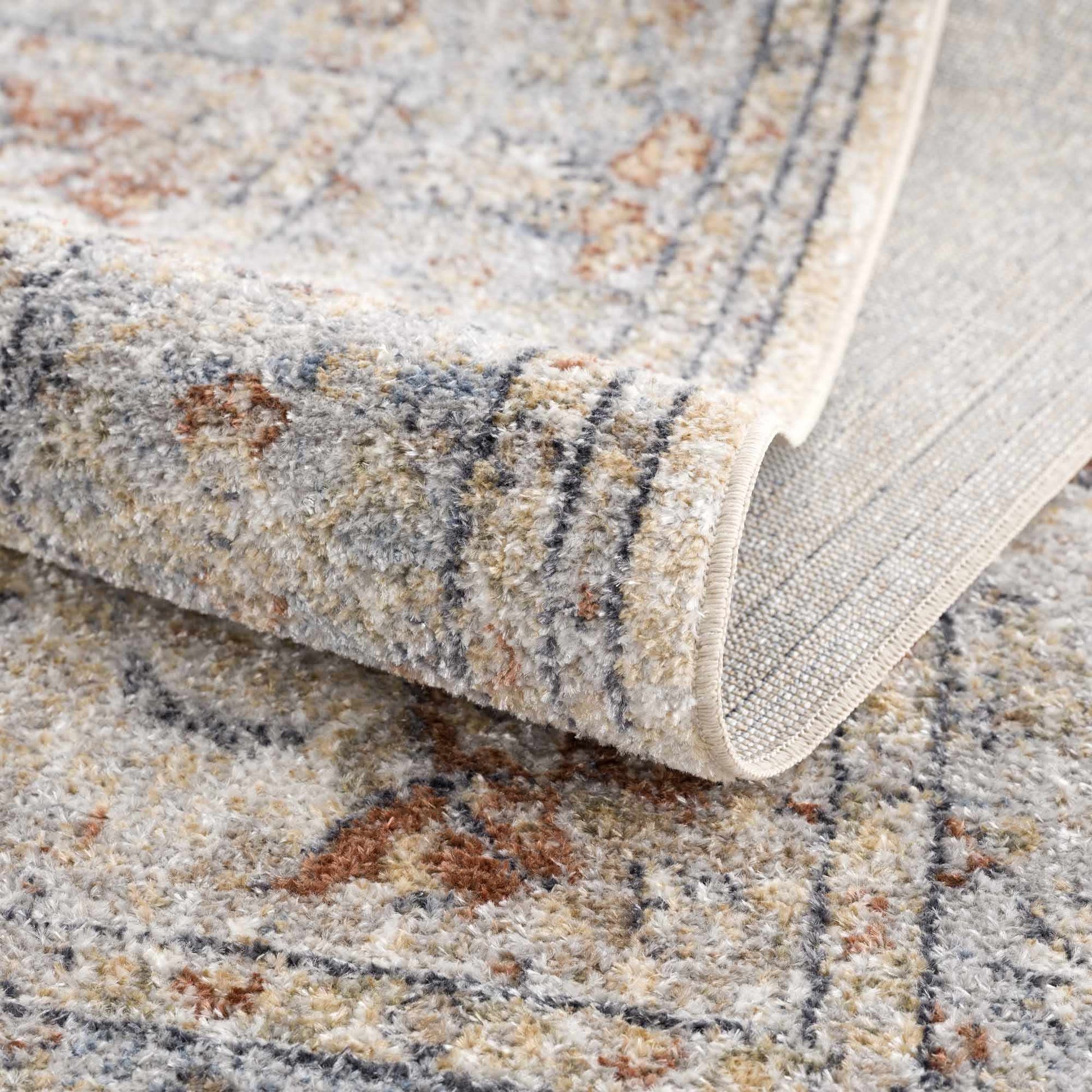 Emke Flat Pile Washable Rug - Clearance - Tree of Life