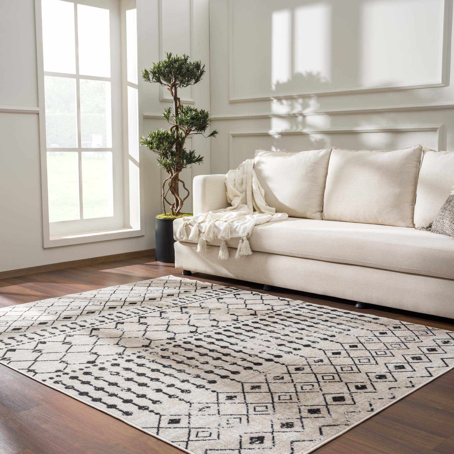 Joppatowne Washable Area Rug - Clearance - Tree of Life