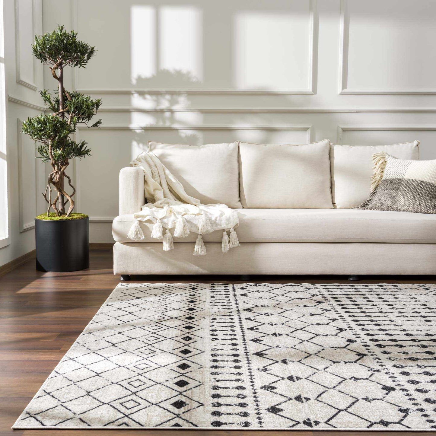 Joppatowne Washable Area Rug - Clearance - Tree of Life