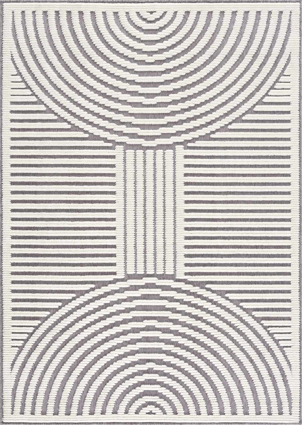 Deron Gray Rainbow Washable Rug - Tree of Life