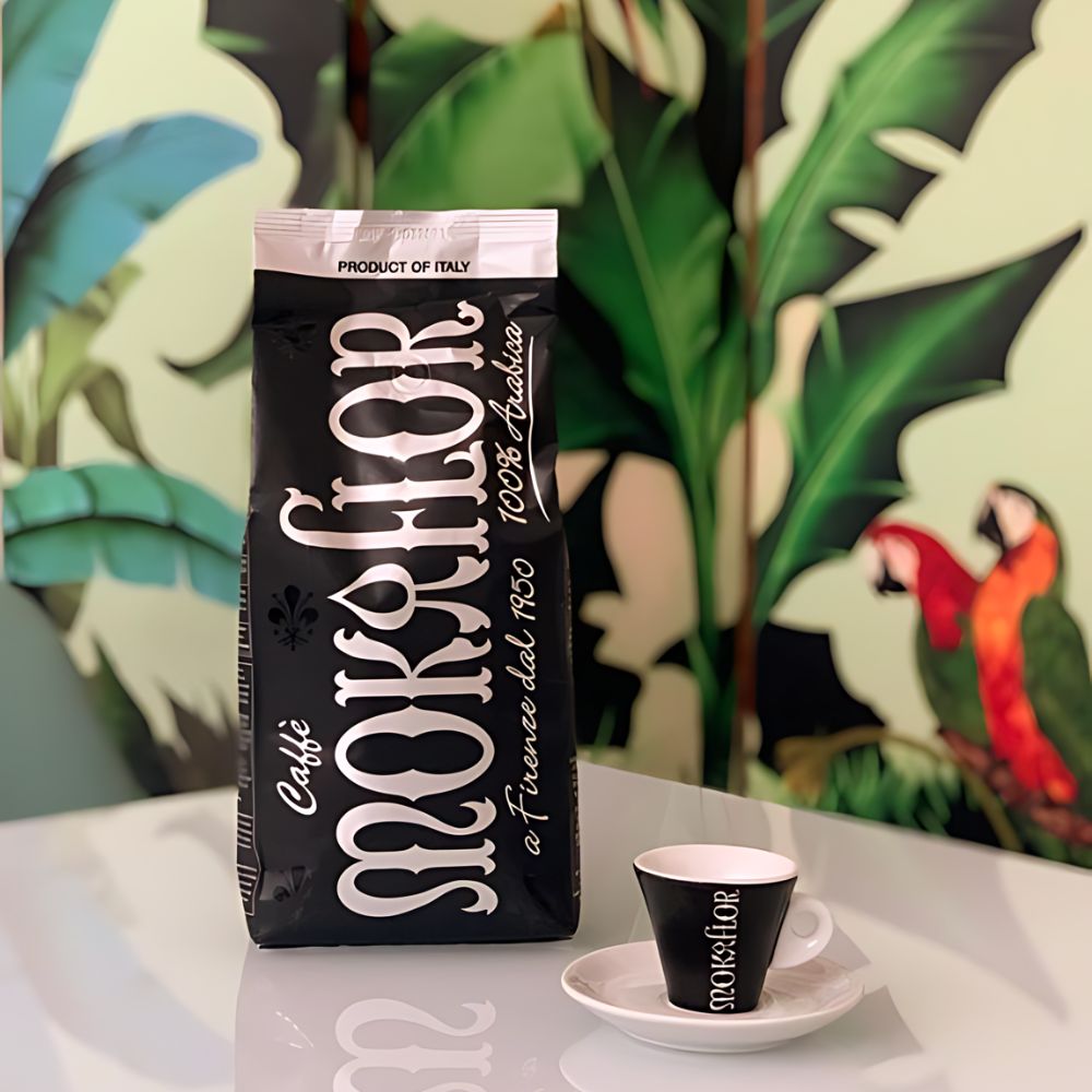 Mokaflor Nero 100% Arabica Whole Bean Coffee 2.2lb/1kg - Tree of Life
