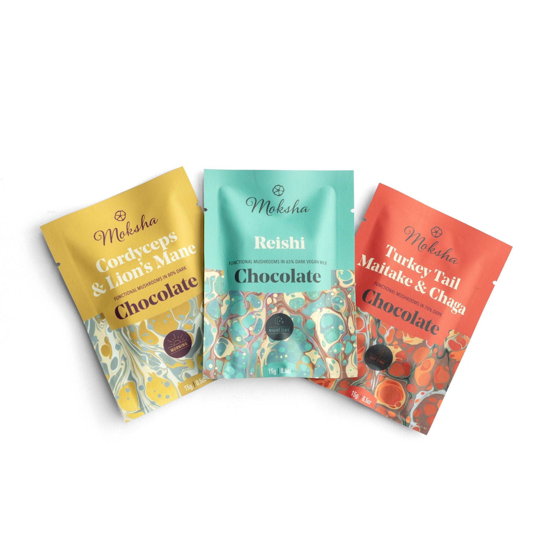 Mountain Reserve™ Trio - Mushroom Chocolate Tasting Sampler for Daily Vitality - Tree of Life