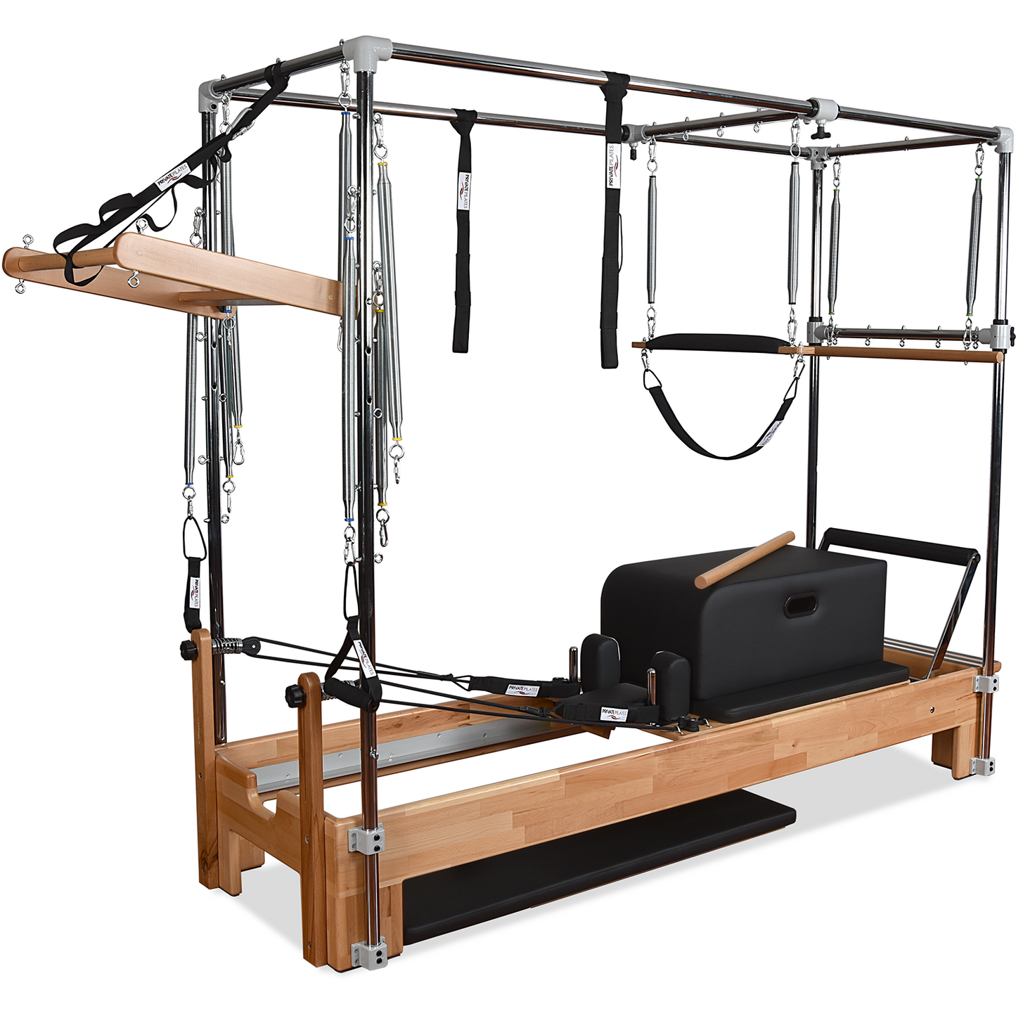 Private Pilates Premium Wood Cadillac-Reformer Bundle - Tree of Life