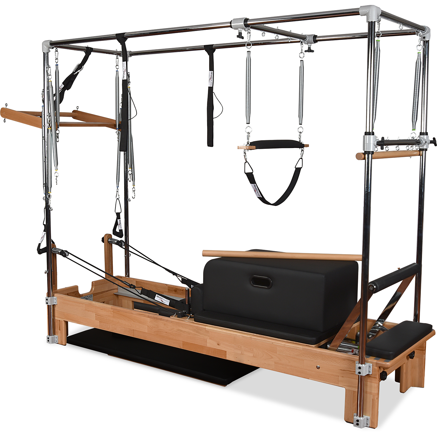 Private Pilates Premium Wood Cadillac-Reformer Bundle - Tree of Life