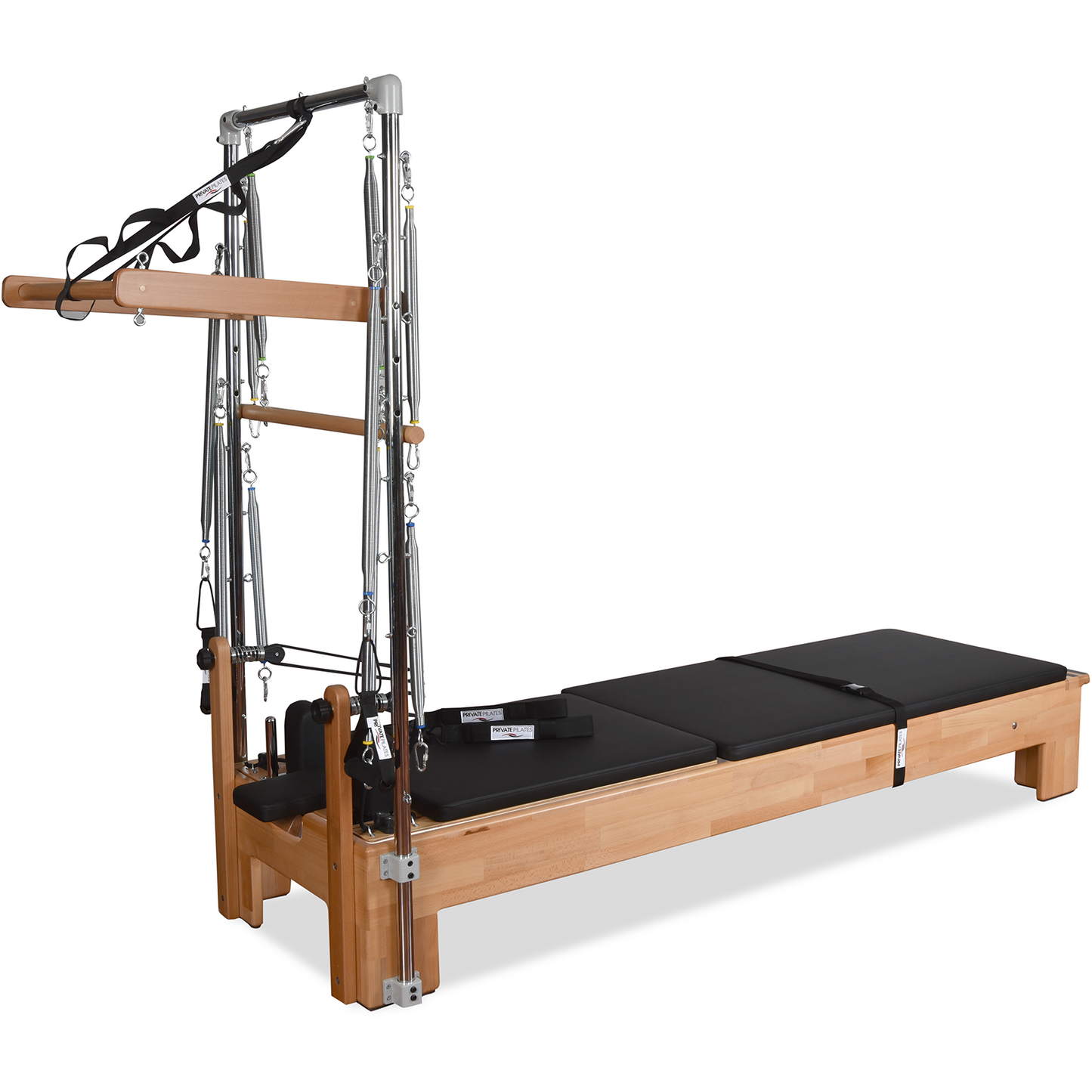 Private Pilates Premium Wood Reformer-Tower Bundle - Tree of Life