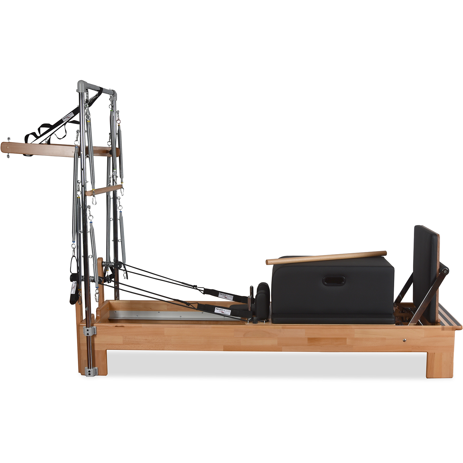 Private Pilates Premium Wood Reformer-Tower Bundle - Tree of Life