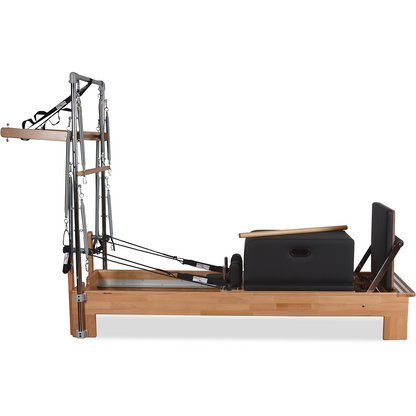 Private Pilates Premium Wood Reformer-Tower Bundle - Tree of Life