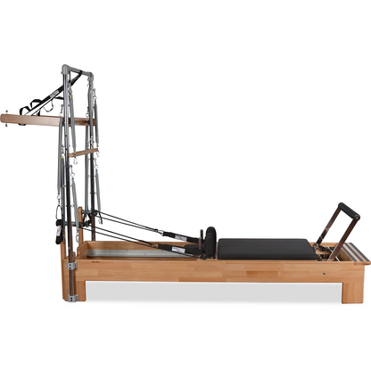 Private Pilates Premium Wood Reformer-Tower Bundle - Tree of Life