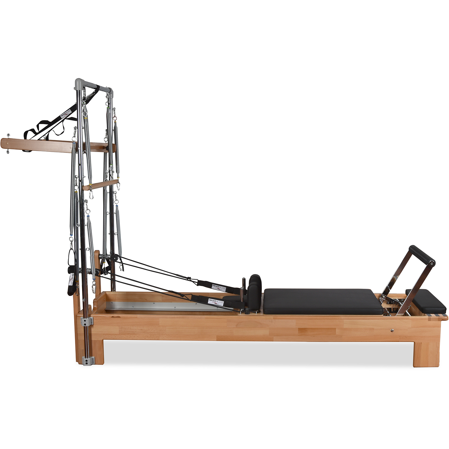 Private Pilates Premium Wood Reformer-Tower Bundle - Tree of Life