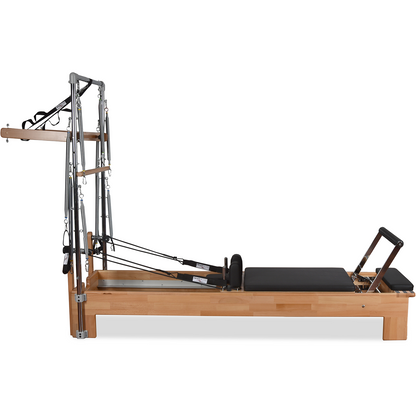 Private Pilates Premium Wood Reformer-Tower Bundle - Tree of Life