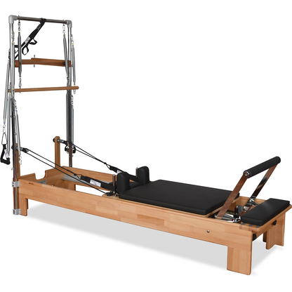 Private Pilates Premium Wood Reformer-Tower Bundle - Tree of Life