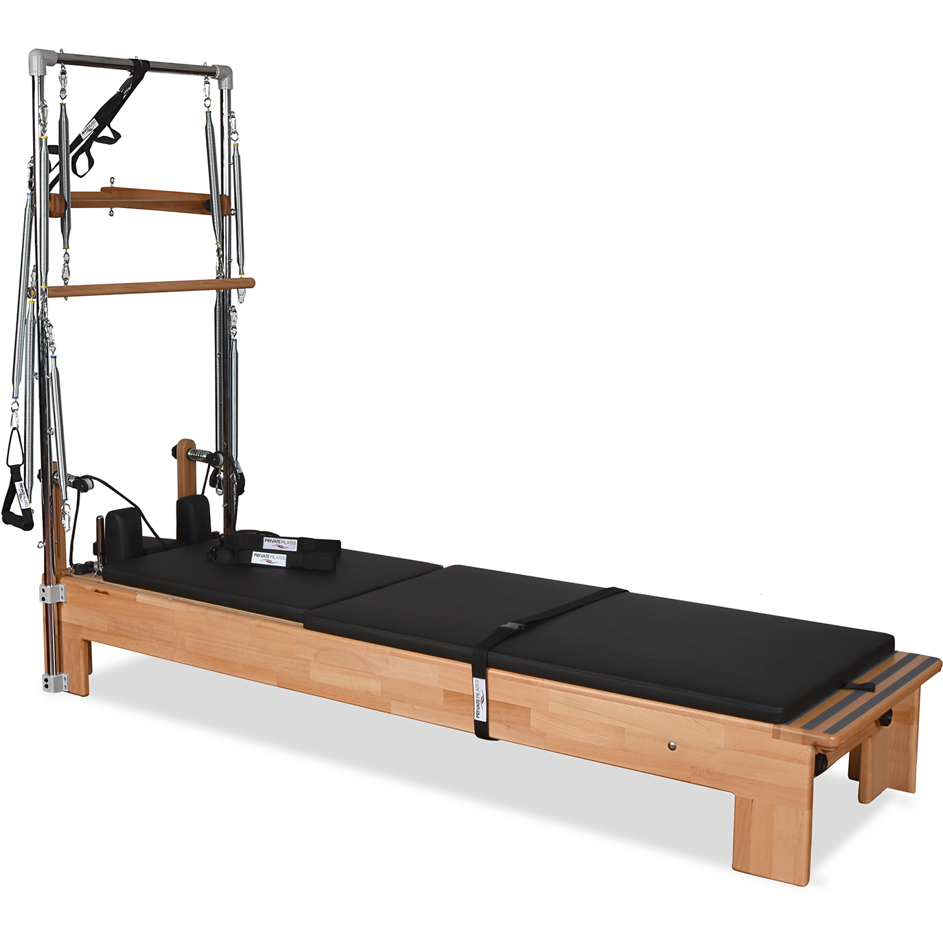 Private Pilates Premium Wood Reformer-Tower Bundle - Tree of Life