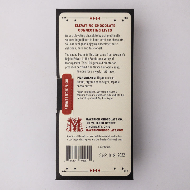 65% Madagascar Dark Chocolate - Tree of Life