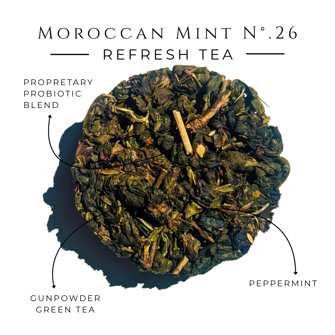 Moroccan Mint No. 26 |  Loose Leaf Green Tea Disc - Tree of Life