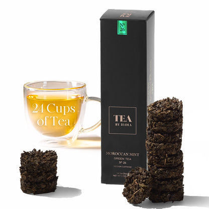 Moroccan Mint No. 26 |  Loose Leaf Green Tea Disc - Tree of Life