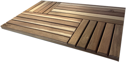 Natural High™ Acacia Wooden Drip Mat - Tree of Life