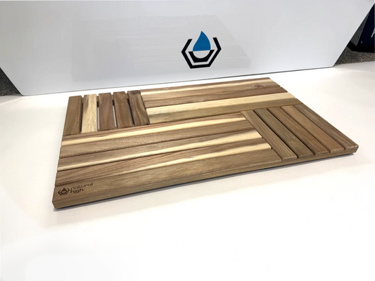 Natural High™ Acacia Wooden Drip Mat - Tree of Life