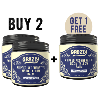 Whipped Bison Tallow & Manuka Honey Moisturizing Balm - Tree of Life