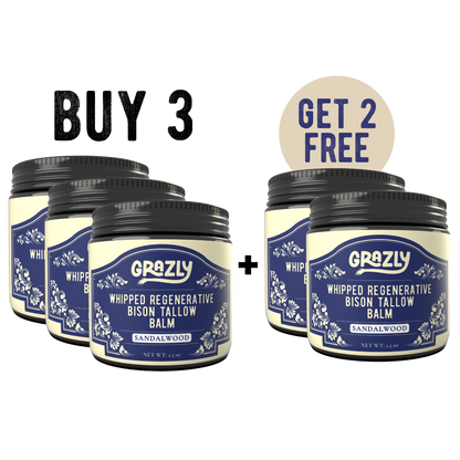 Whipped Bison Tallow & Manuka Honey Moisturizing Balm - Tree of Life