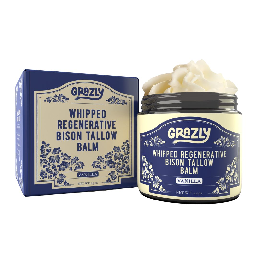 Whipped Bison Tallow & Manuka Honey Moisturizing Balm - Tree of Life