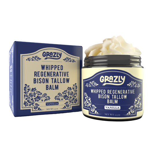 Whipped Bison Tallow & Manuka Honey Moisturizing Balm - Tree of Life