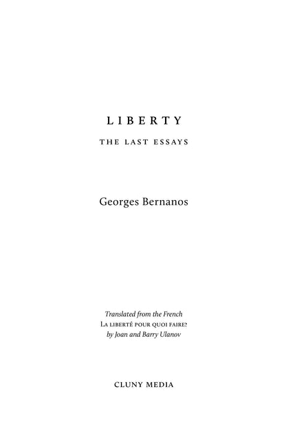 Liberty: The Last Essays