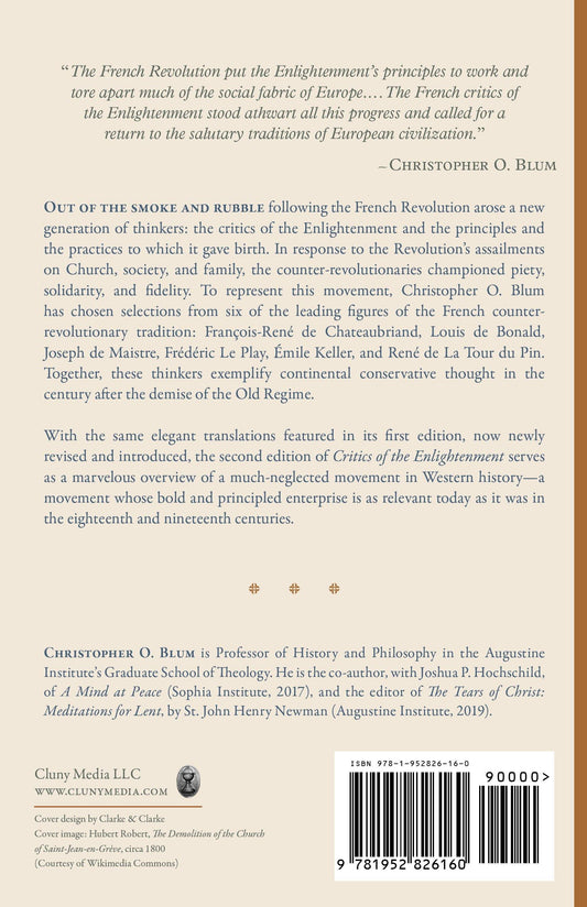 Critics of the Enlightenment