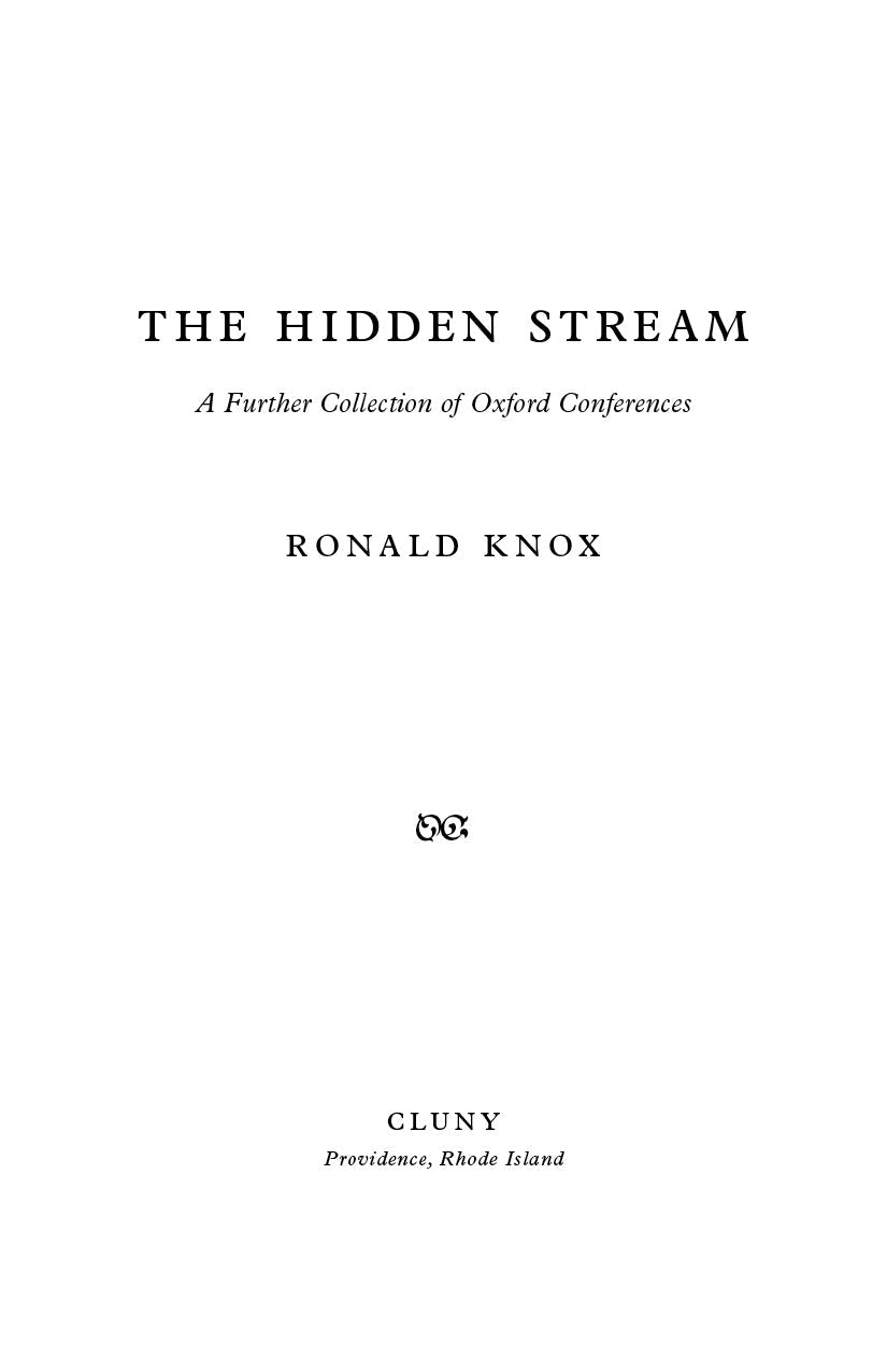The Hidden Stream