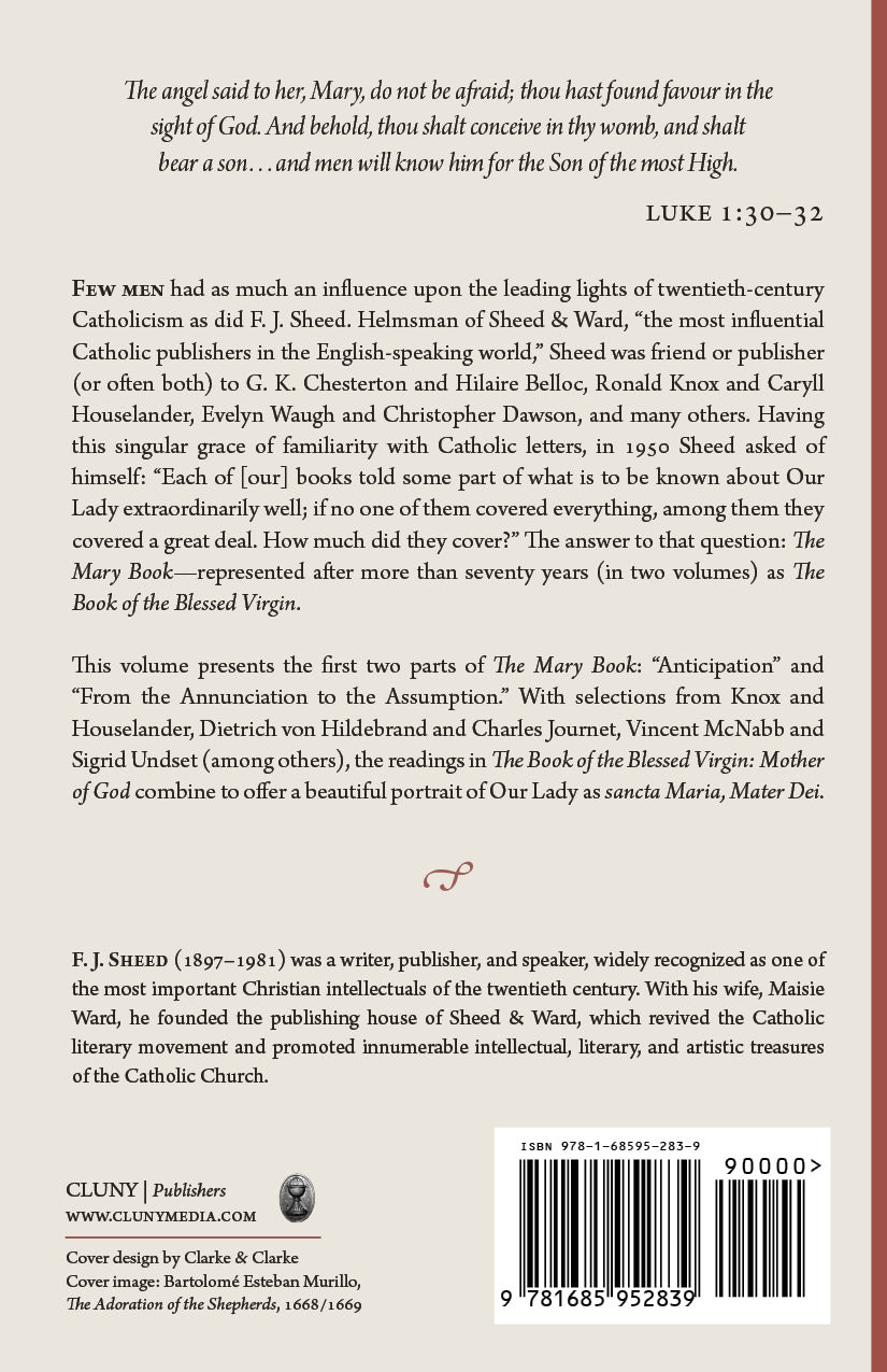 The Book of the Blessed Virgin—Volume 1: Mother of God