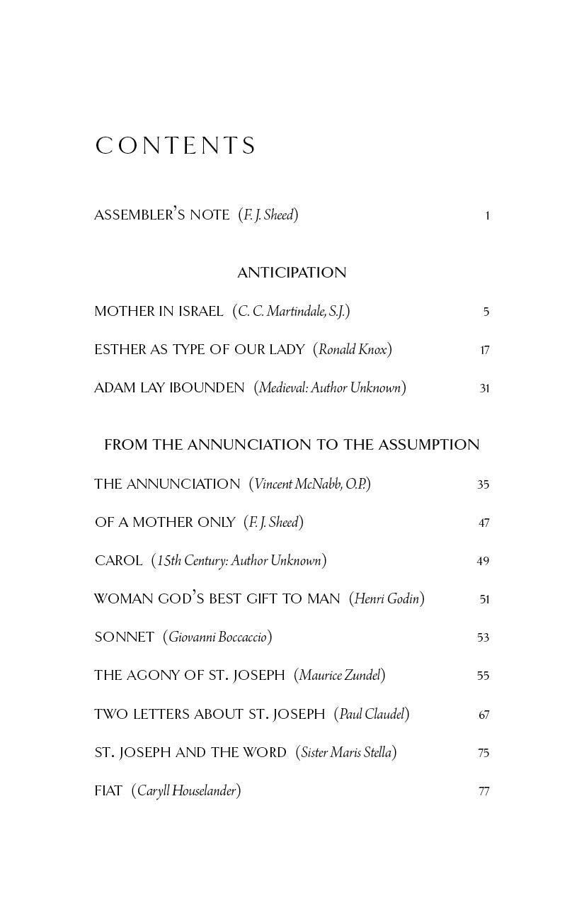 The Book of the Blessed Virgin—Volume 1: Mother of God