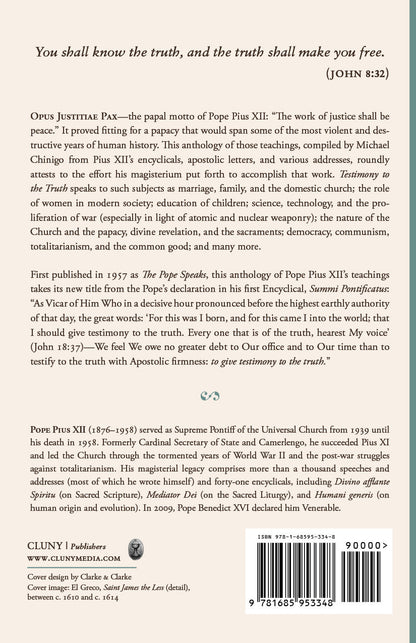 Testimony to the Truth