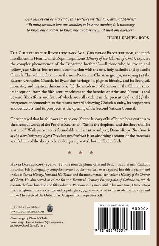 The Church of the Revolutionary Age: Christian Brotherhood, Volume 2