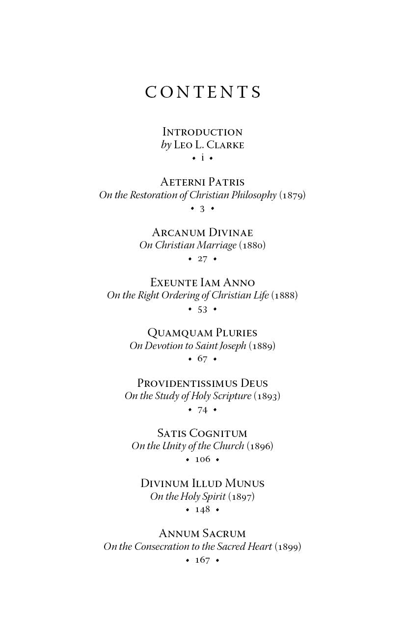 The Great Encyclicals of Pope Leo XIII: Volume Two—The Spiritual Letters