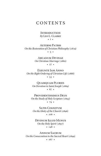 The Great Encyclicals of Pope Leo XIII: Volume Two—The Spiritual Letters