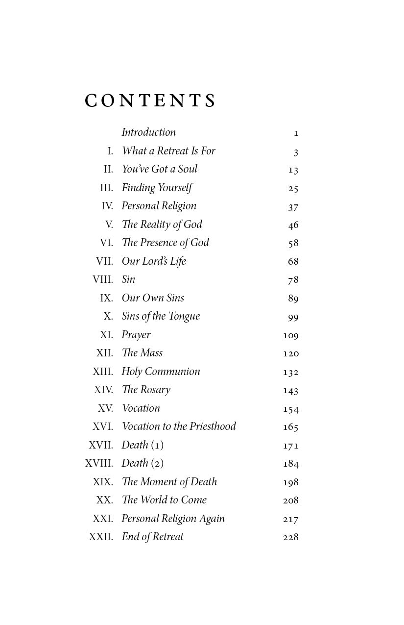 A Retreat for Beginners