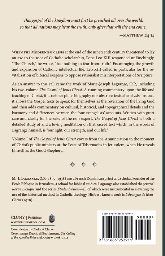 The Gospel of Jesus Christ, Volume I